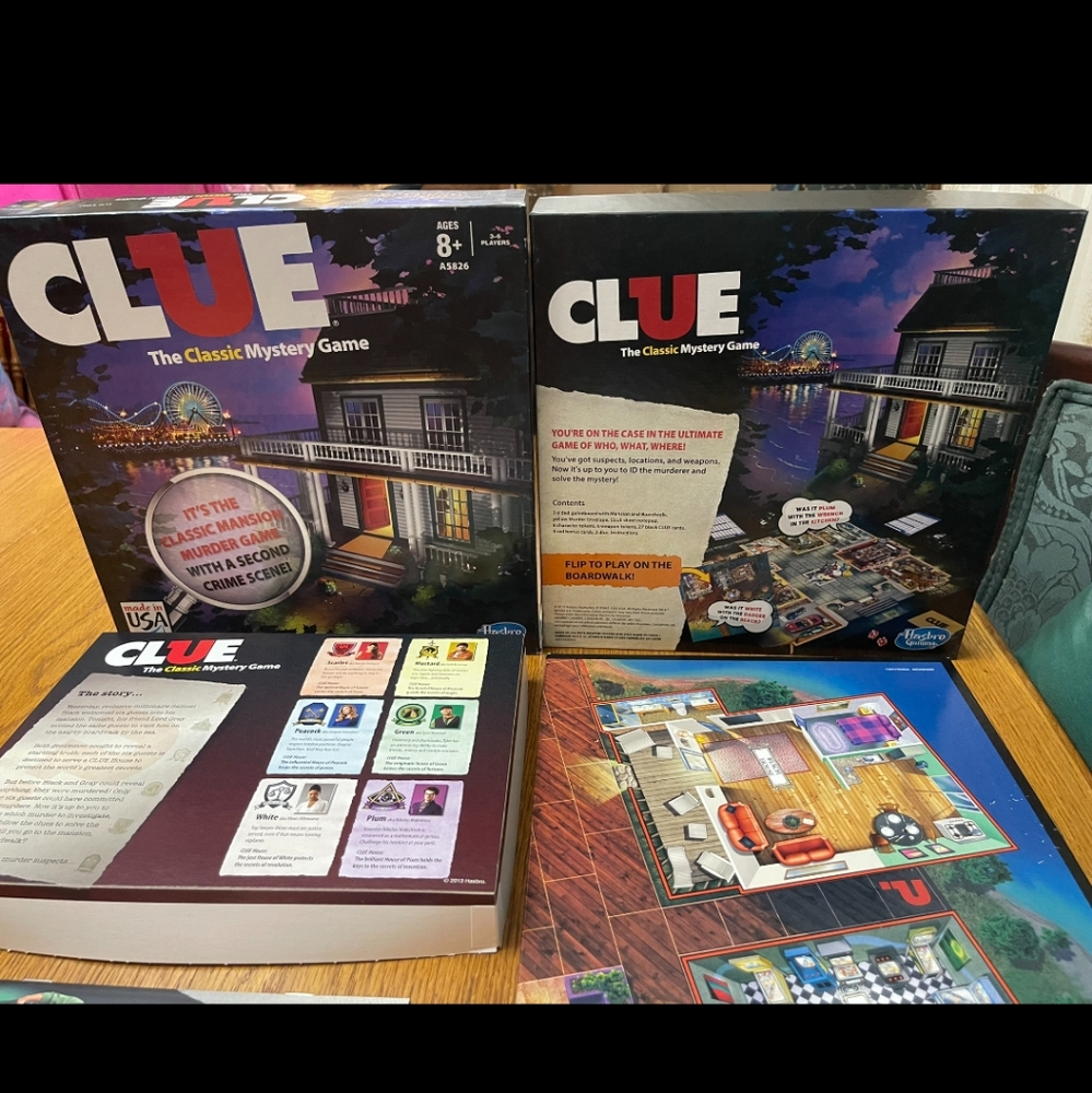 Clue classic edition w/ second scene
